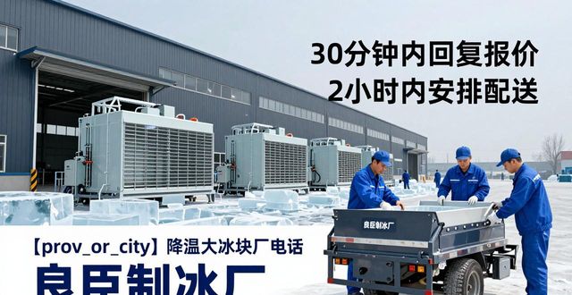 沧州降温大冰块厂电话 良臣制冰厂