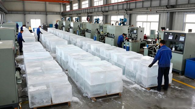 工厂车间降温冰块 沧州工厂应对高温新方案